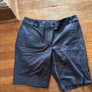 LOFT denim Bermuda Shorts Classic Cotton Blend